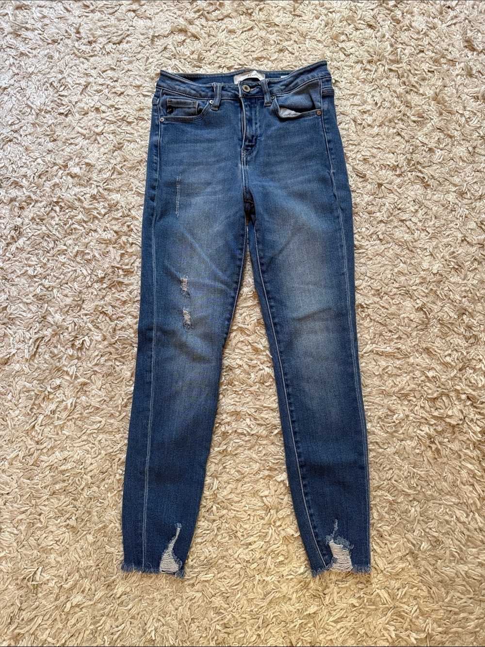 KanCan Distressed Skinny Jeans